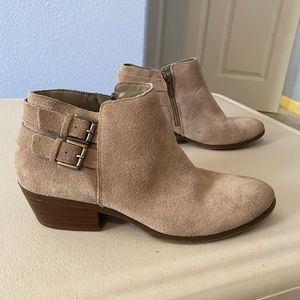 Sam Edelman suede booties.